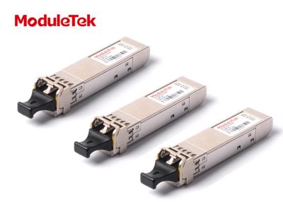 China Hot Pluggable 25km SMF SFP+ Optical Transceiver 8.5G Dual LC for sale