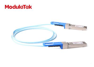 China Hot pluggable SFP+ 10G Ethernet  Active Optical Cable 100m with DOM function for sale