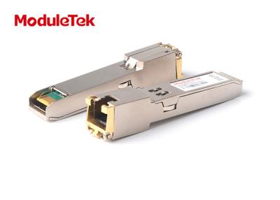 China transmisor-receptor del 100m SFP Rj45/módulo de cobre del cobre de ModuleTek Sfp en venta