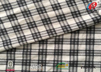 Cina Resistente di acqua stampato trasferimento d'imitazione del tessuto del poliestere del plaid del velluto del cotone in vendita