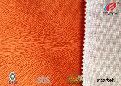 China Verbundenes TC Material Weinlese-Sofa-Samt-Polsterungs-Gewebe Mricrofiber Velboa zu verkaufen