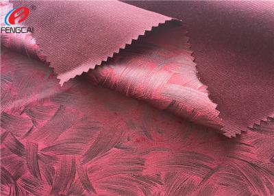 China Warp Knitting Embossed Bronzing Suede Sofa Fabric 100 % Eco Friendly Polyester for sale