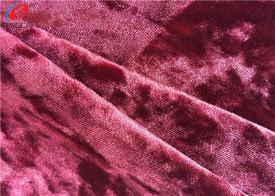 China 95 % Polyester 5 % Spandex Velvet Fabric For Skirt Ice Korea Velvet Fabric for sale