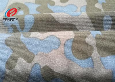 China Military Camouflage Uniform Printing Polyester Spandex Fabric For Making T - Shirts for sale