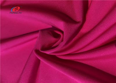 China Plain 4 Way Stretch Polyester Spandex Fabric For Sportswear Unifits Leggings for sale