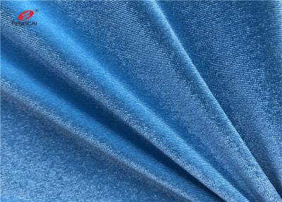 China Korean Warp Knitting Spandex Velvet Fabric 92 Polyester 8 Spandex For Women Dress for sale