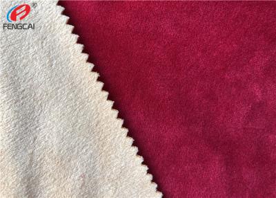 China Bedecken Polyester-Kurzschluss-Stapel 100% Velboa materielles Minky-Plüsch-Gewebe zu verkaufen