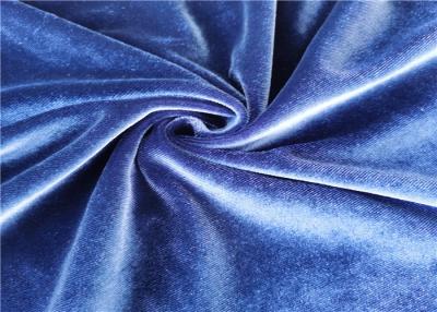 China 300GSM 95% Polyester 5% Spandex Korean Velvet Stretch KS Velvet Velvet Warp Knitted Velour Fabric For Garment for sale