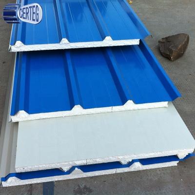 China Modern 50MM EPS Roof Sandwich Panel for sale