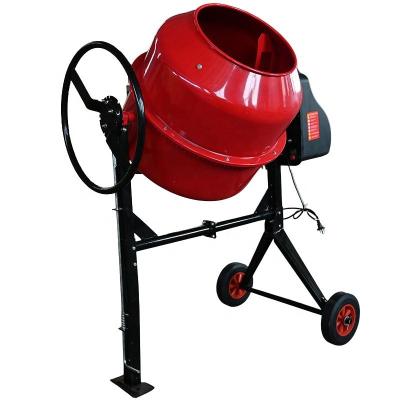 China Building Constrction CE Approved Mini Electric Portable Cement Concrete Mixer with Two Wheels New Condition for Home Use for sale