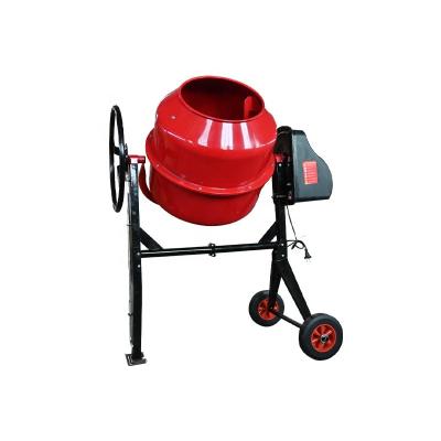 China Building Constrction High-Efficiency Portable Electric Mini Cement Mixer New Concrete Mortar Mixers for Home Use with Reliable Motor Components for sale