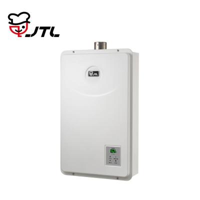 China Wall Mounted 16L Household Gas Shower Tankless Water Heater for sale