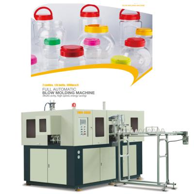 China Horizontal High Speed ​​Automatic Plastic Blowing Machine Price , Bottle Extrusion Blowing Machine for sale