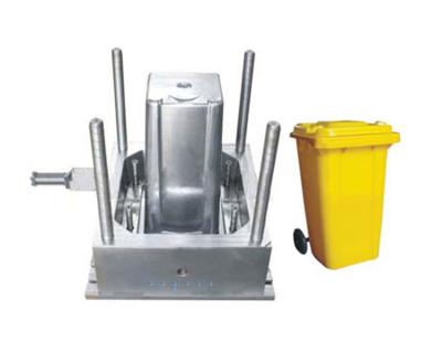 China Popular Cold Runner Rotomolding Wastebin Mold / China New Design for sale