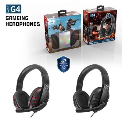 China G4 Headband Gaming Headset Noise Canceling Earphone Earbuds Eat Chicken Jedi Survival E-sports Headphones Computer Earphone for sale