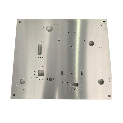 China Customized Service Aluminum CNC Customized Large Base Plate Processing Surface Plating And Chamfering for sale