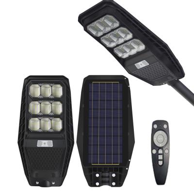 China High Quality ROAD All in One Motion Sensor Solar Light Integrated Solar Street Light All in One 100w 200W 300W for sale