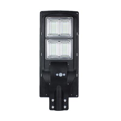 China Light-operated ROAD high power and remote control led solar street light outdoor IP65 all in on solar street light for sale