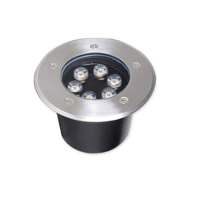 China Landscape China factory easy install outdoor light buried 6w waterproof solar 12w 15w 18w 24w led elevated underground light for sale