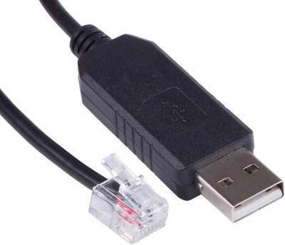 China COMPUTER FTDI USB RS232 to PLC RJ11 to PC communication cable (USB to RJ11/6P6C) for sale