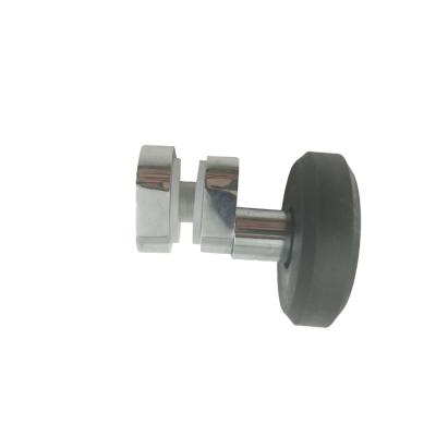 China Modern Durable Solid Brass Pulley Shower Metal Parts Eccentric Door Wheel for sale