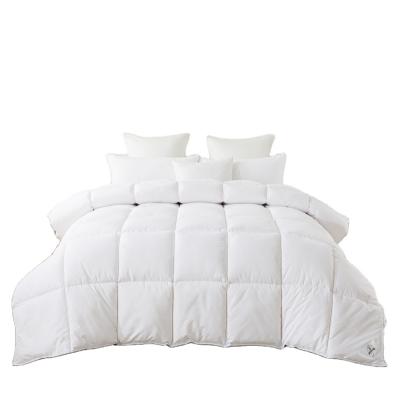 China Adiathermic Power Home Winter White 10.5 Polyester And Natural Wool Comforter Filling Home Comforter Insert for sale