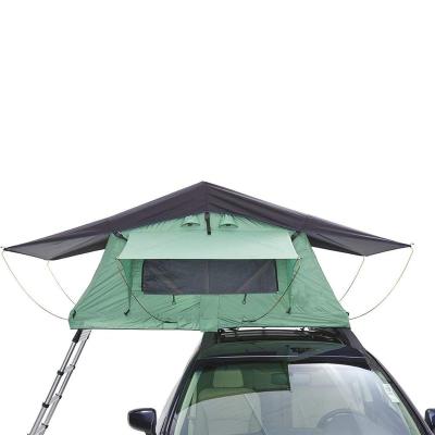 China Luxury Top Tent Car Roof Awning Removable Tent 4 Season Straight Bracing Type for sale