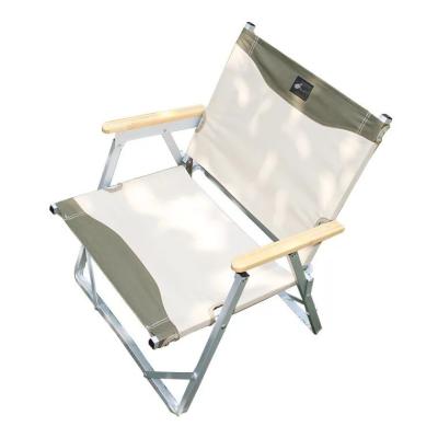 China Folding Frame With Arm Limit 300lb Director Chair Folding Beach Lounger Wooden Outdoor Portable Camping Chairs for sale