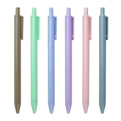 China 2021 Stationery 2021 Normal Cute Custom Color Temperature Maca Plastic Gel Ink Pen With Logo For Japan Korea for sale