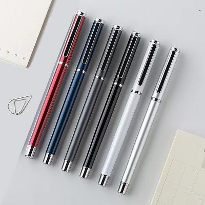 China Promotional Gift Metal Material Custom Logo Pen High Quality Gel Pen Business VIP for sale