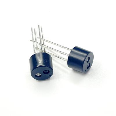 China Miniature Reflective Infrared Optical Sensor Pb Free Black Silicon Lens 940nm IR Dip Diode For Non-Contact Switching for sale