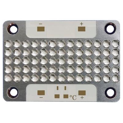 China 48*33mm UV Diode Module 245W 385nm 395nm 405nm 15-18W/Cm² LED UVA Module UV LED Array for sale