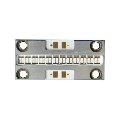 China 40*18mm 365nm 63W UV Diode 6-7W/Cm2 UVA LED Chip COB Module For Industrial Machine Vision UV Curing for sale