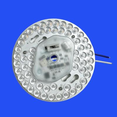 China 120V 18W 3000-6000K SCR Triac Dimmable Round Aluminium SMD 2835 LED PCB Ceiling Lamp Module for sale