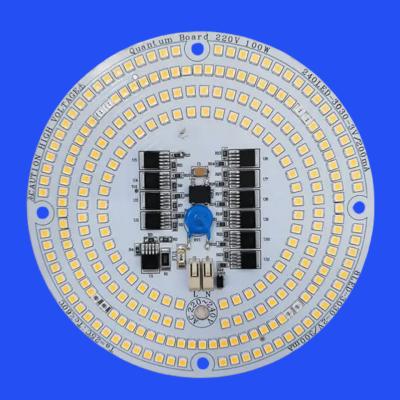 China Dimmable 100W Samsuang LEDs 220V DOB AC LED Module Quantum Board For LED Grow Lights for sale