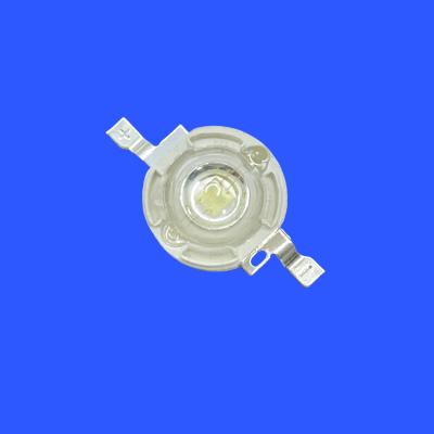 China 545nm - 550nm Clear Lens Convex Head 120 Deg 3W Green Color High Power LED Diode For Visual Displays And Digital Screens for sale