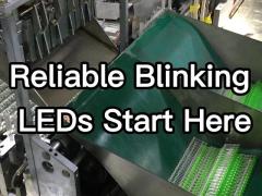 LED Flashing Light Production in Action | 12V Green 5mm Blinking LED Promo