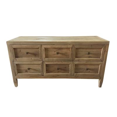 China Modern Living Room Furniture Recycled Furniture Wooden Chest With Drawer for sale