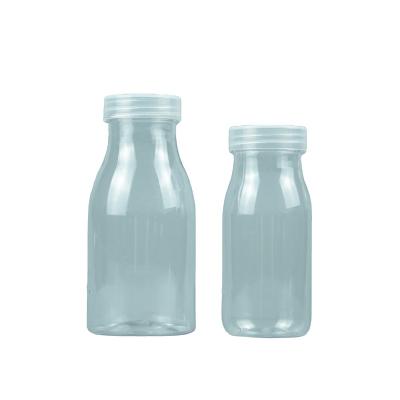 China food & Beverage Packaging 200ml Pet Milk Bottle Plastic Juice Bottle for sale