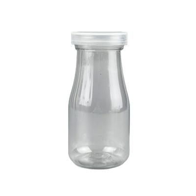 China food & Beverage Milk Yogurt Packaging Bottles With Cap Empty 150ml Plastic Food And Beverage Packaging for sale