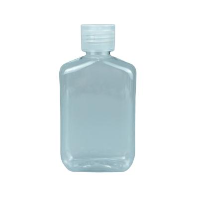 China Skin Care PET Square Bottle 150ml Flip Cap Cosmetic Empty Plastic Body Lotion Sub-bottling Packaging for sale