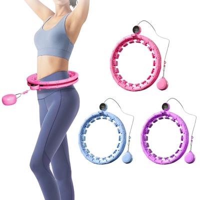 Cina Hula-hoop astuto pesato casa, hula-hoop di forma fisica con la palla in vendita