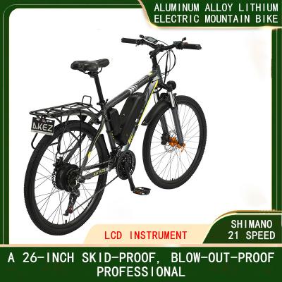 China Soft Tail Frame 30-50Km/H 40Km/H Lithium Battery Electric Bicycle With Led Display for sale