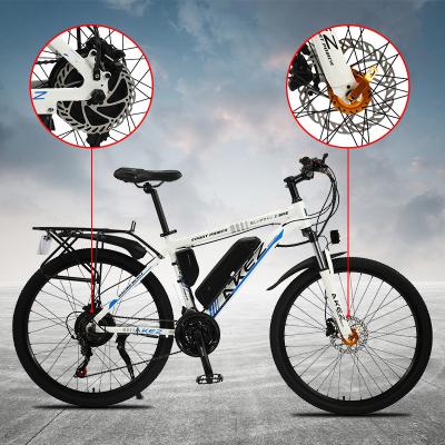 China LCD 26 Inch Magnesium Alloy 40Km/H Lithium Battery Electric Bicycle for sale