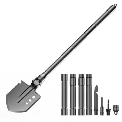 China Self Defense Multi Purpose Military Shovel 76cm Aluminum Alloy for sale