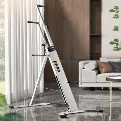 China Folding Stepper Exercise Shapers Mountain Vertical Climber Adjustable Height for sale