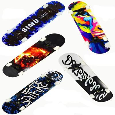 China Heat Transfer Printing  Black Skateboard Low Noise Street Skateboard zu verkaufen