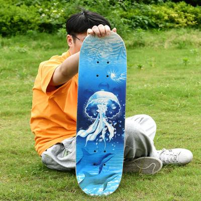 中国 炭素鋼軸受けLongboardのスケートボードの車輪は熱伝達の印刷を 販売のため