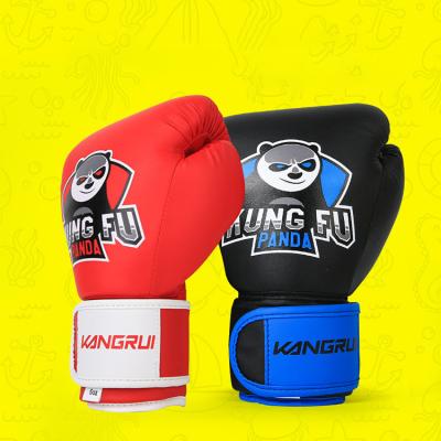 China Pu Leather EVA Boxing Training Gloves Children Breathable Professional Vintage for sale