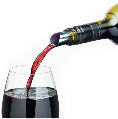 China Best Seller Modern Red Slice Flexible Drip Stop Pour Spouts Disc Wine Pourer Disc for sale